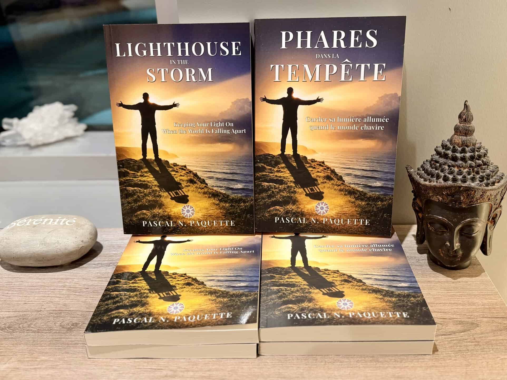 Lighthouse in the Storm, by Pascal N. Paquette